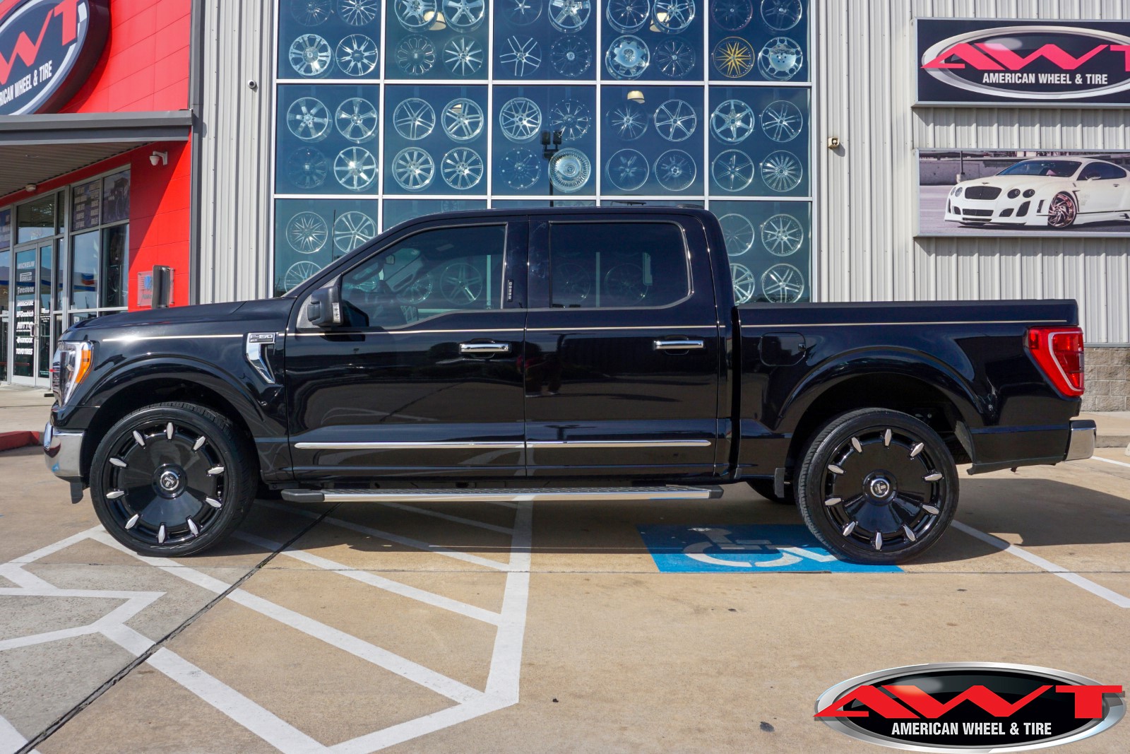 Black 2023 Ford F150