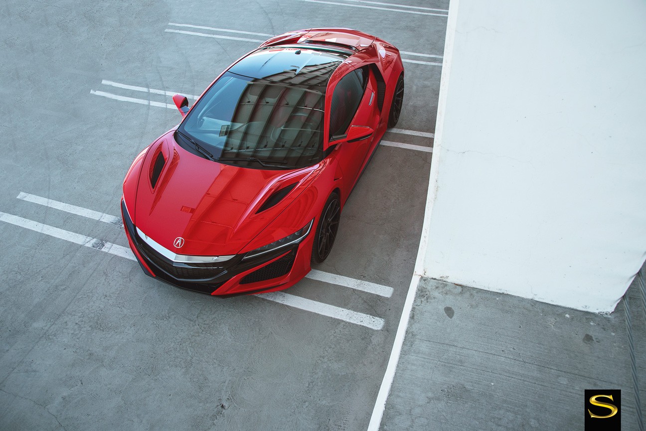 Acura NSX-Savini Black Di Forza BM15-ft. Continental Tires