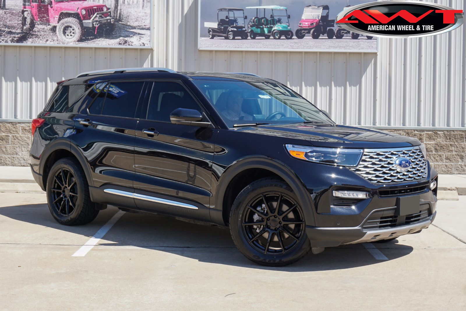 Interesting Ford Explorer Black Rims Photos