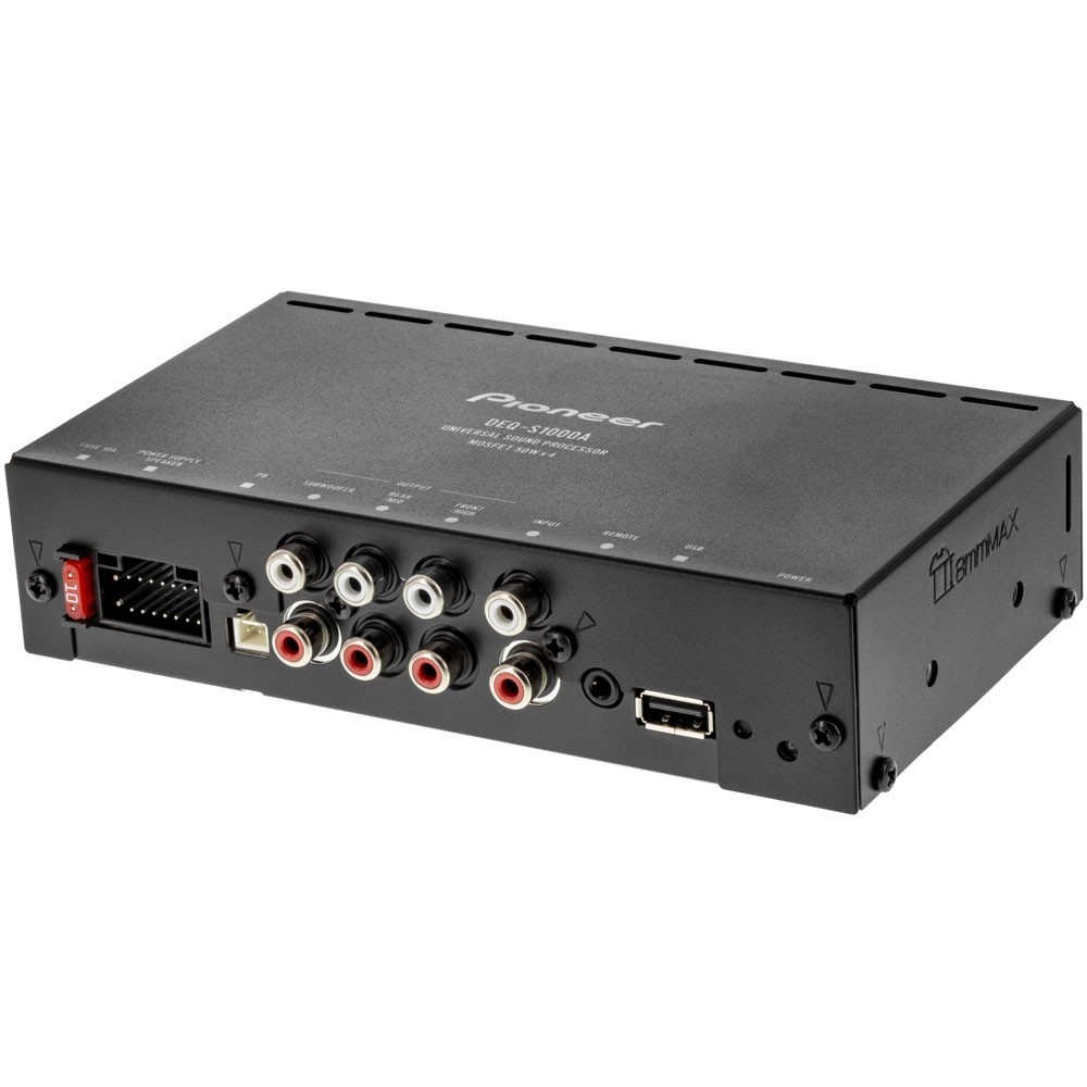Pioneer アンプ　DEQ-S1000A(2) Pioneer DEQ-S1000A Compact 4-channel car amplifier with